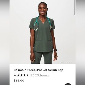 Women’s Figs Scrub Top